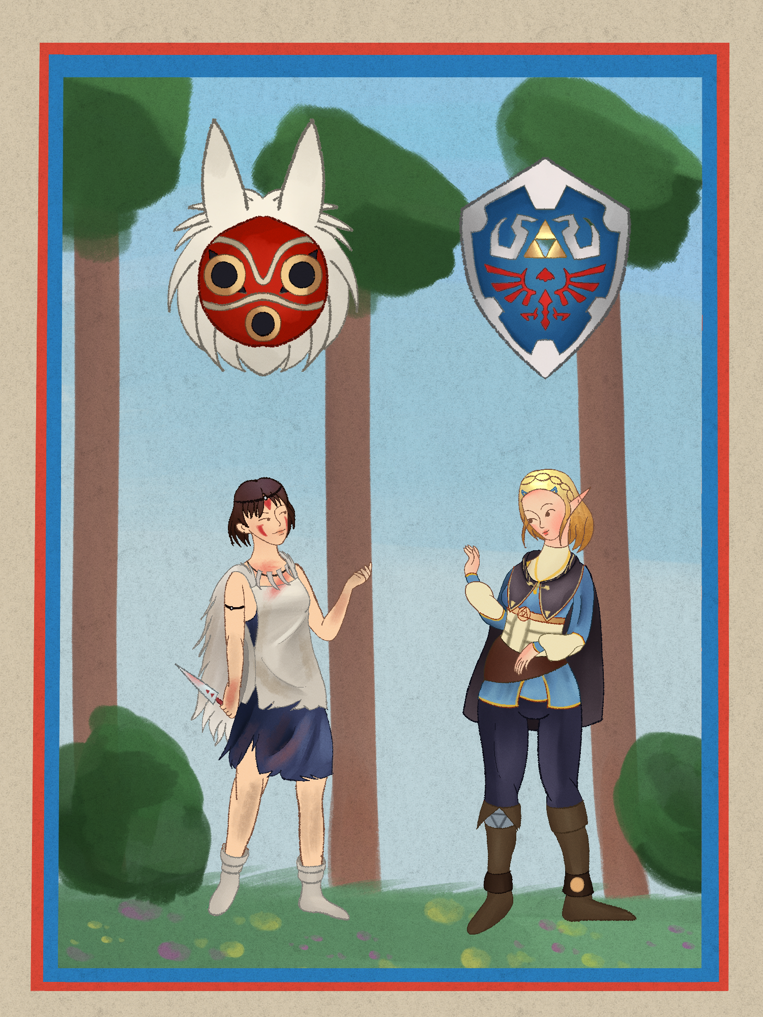 San and Zelda